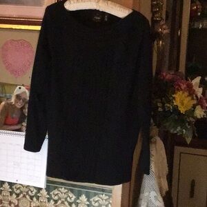 Rafaella Black Sweater